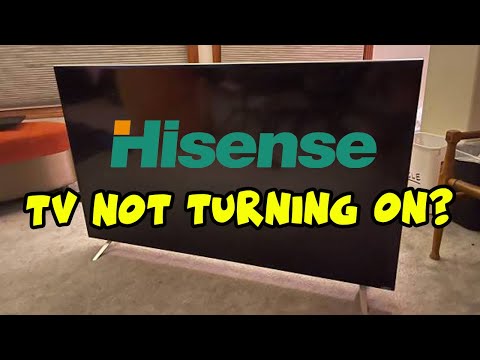 How to Fix Your Hisense TV That Won't Turn On - Black Screen Problem