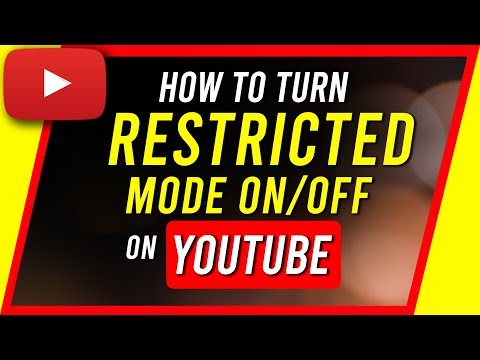 How To Turn On or Turn Off Restricted Mode On Youtube