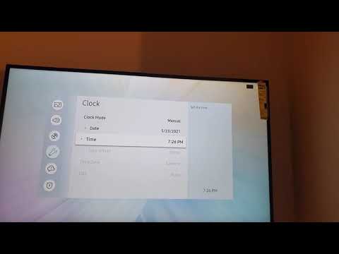 How to Set Time on Samsung Smart TV