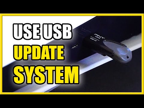 How to UPDATE PS5 System SOFTWARE with USB DRIVE (FIX Update Errors)