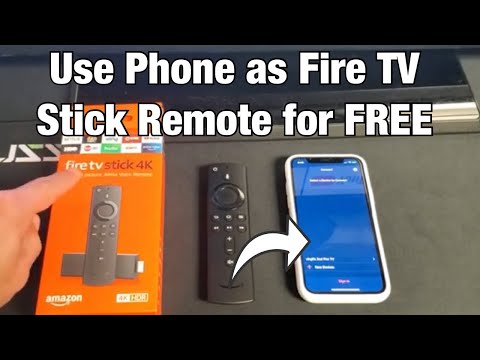 Fire TV Stick: How to Setup & Use Phone as Remote for FREE (iPhones & Android Phones)