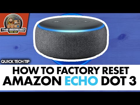 How to Factory Reset Echo Dot 3 - Clear Echo Dot 3 | Hard Reset