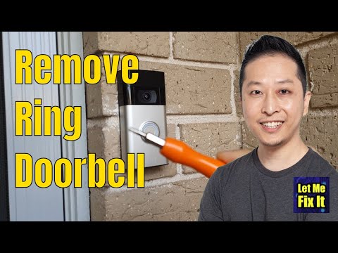 How to remove an installed Ring Doorbell