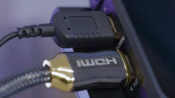 2 HDMI ports for Roku and Firestick 