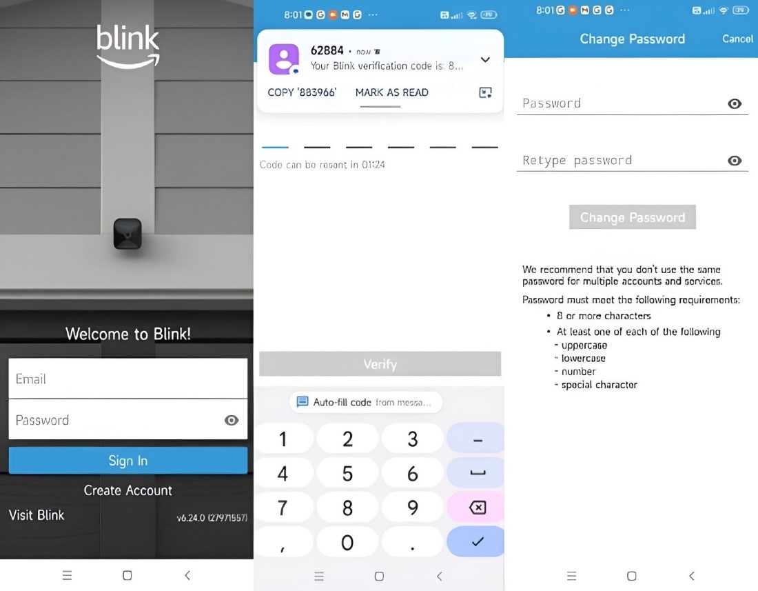 Blink Account Recovery Guide