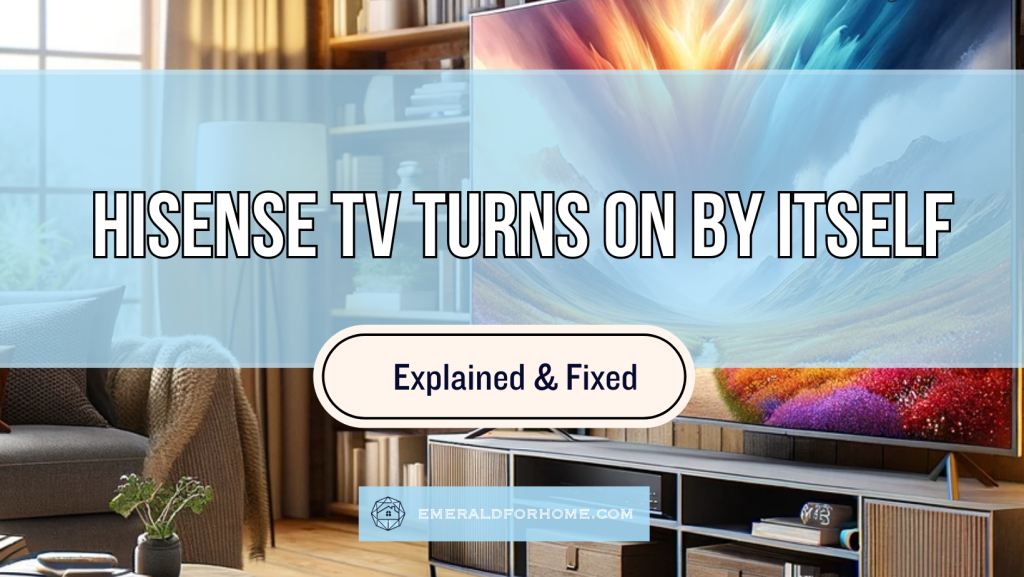 Hisense TV Turns On By Itself