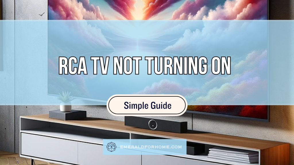 RCA TV Not Turning On