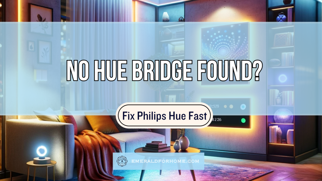 No Hue Bridge Found